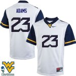 Men's West Virginia Mountaineers NCAA #23 Jordan Adams White Authentic Nike Stitched College Football Jersey BN15C12SF